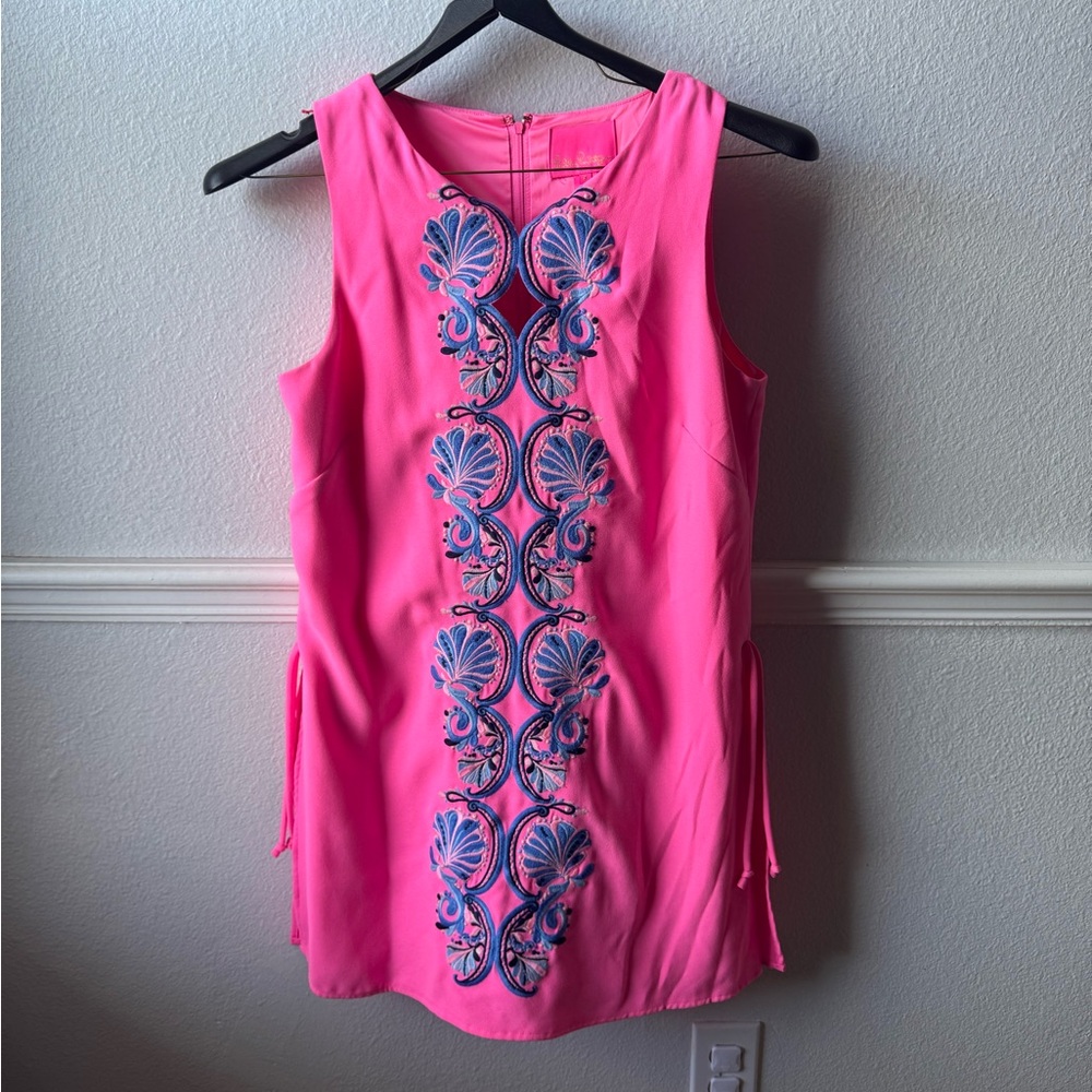 Lilly Pulitzer Pink Dress with Shorts